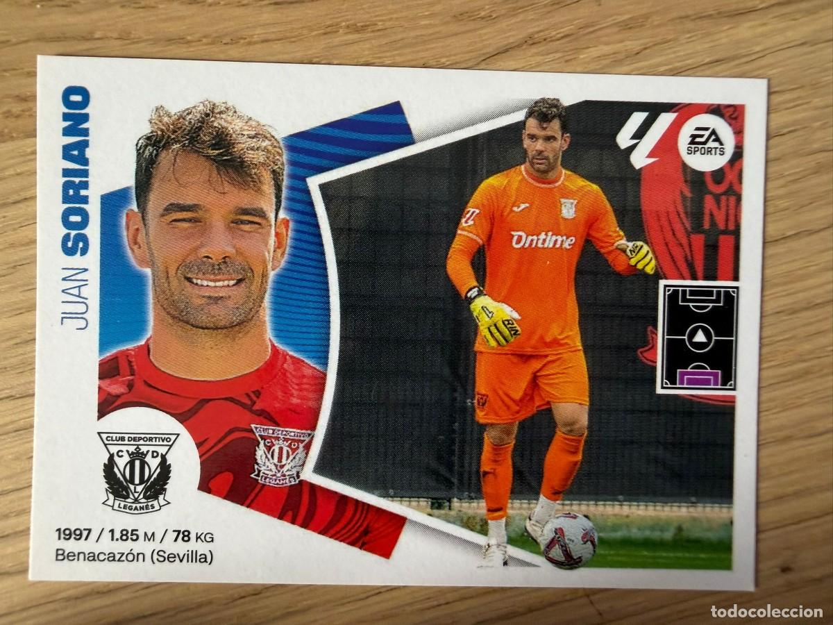 Cromos de f&uacute;tbol: 3 SORIANO LEGANES 24 25 2024 2025 LIGA EA SPORTS COLECCIONES ESTE SIN PEGAR STICKER