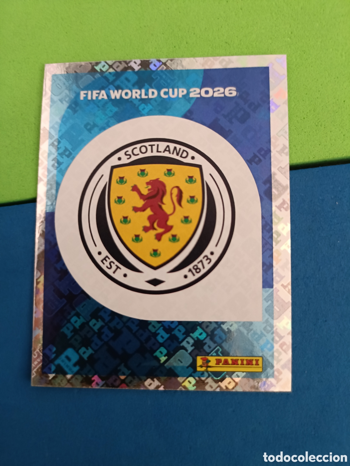 Cromos de f&uacute;tbol: Panini Mundial Fifa World cup 2026 26 sticker - SCO 1 Escudo Escocia