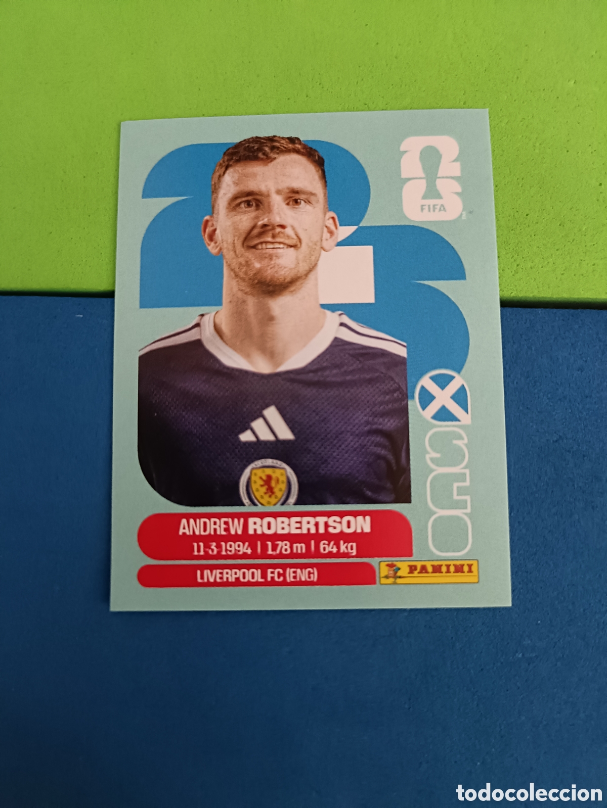 Cromos de f&uacute;tbol: Panini Mundial Fifa World cup 2026 26 sticker - SCO 6 Robertson