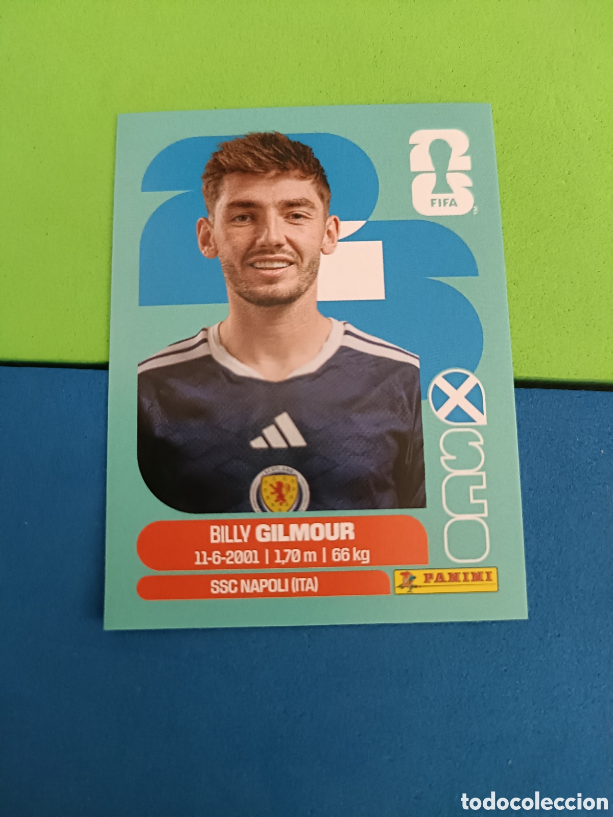 Figurine di Calcio: Panini Mundial Fifa World cup 2026 26 sticker - SCO 12 Gilmour