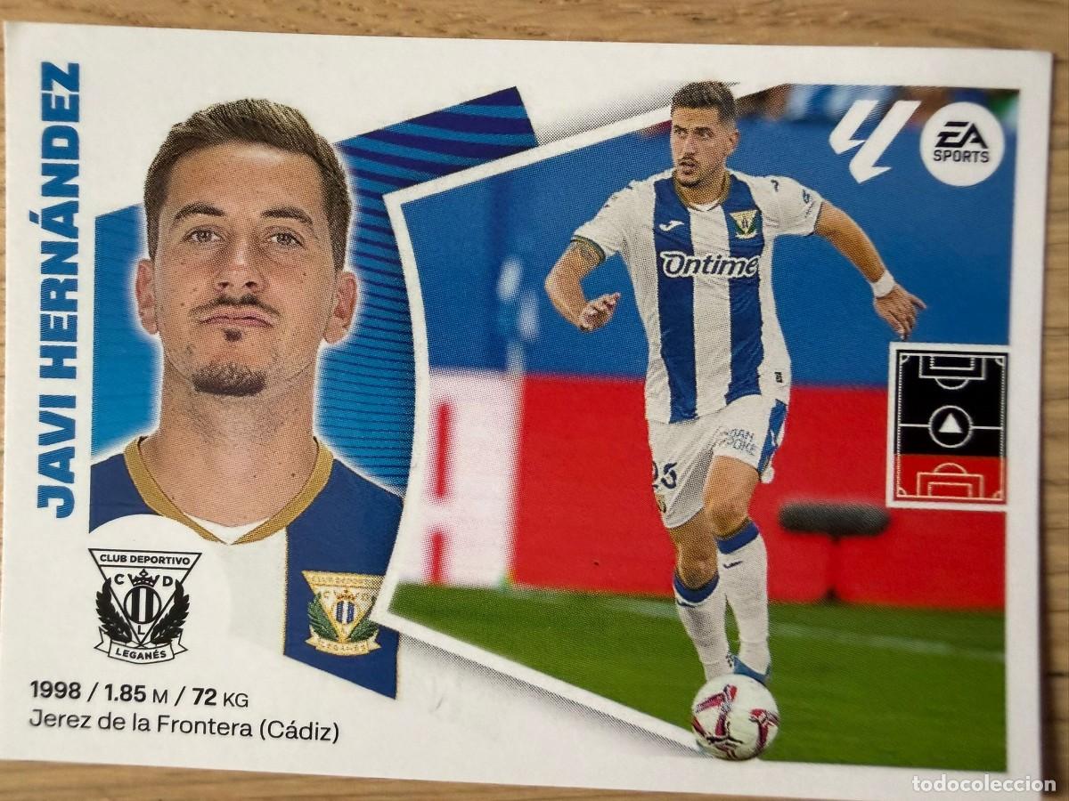 Football Stickers: 6 JAVI HERNANDEZ LEGANES 24 25 2024 2025 LIGA EA SPORTS COLECCIONES ESTE SIN PEGAR STICKER