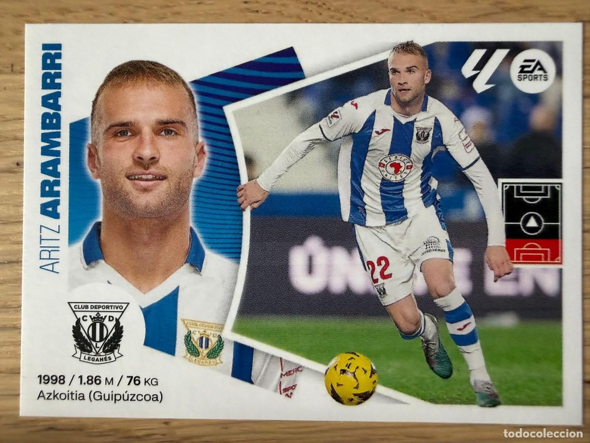 Fu&szlig;ball-Sticker: 9 ARAMBARRI LEGANES 24 25 2024 2025 LIGA EA SPORTS COLECCIONES ESTE SIN PEGAR STICKER