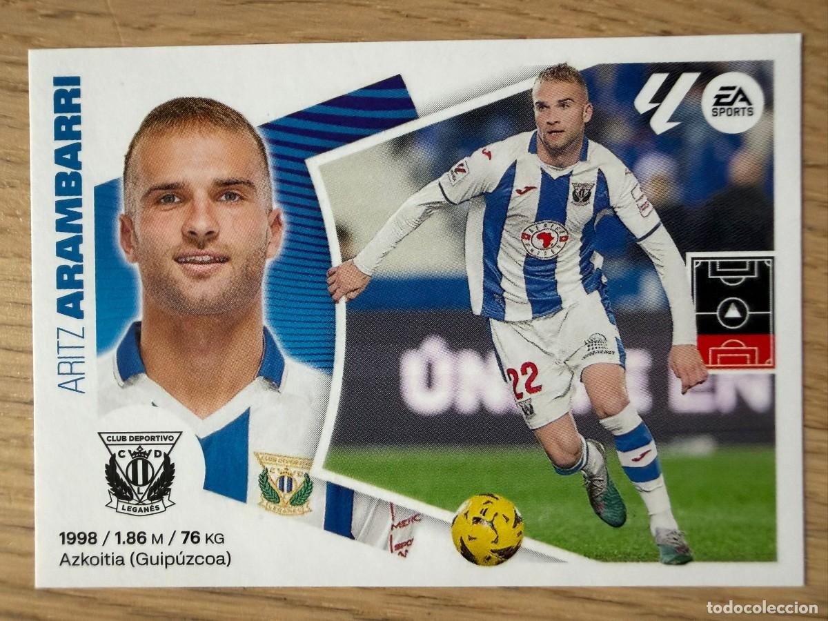 Fu&szlig;ball-Sticker: 9 ARAMBARRI LEGANES 24 25 2024 2025 LIGA EA SPORTS COLECCIONES ESTE SIN PEGAR STICKER