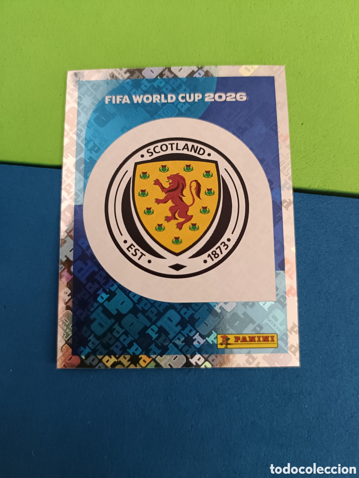 Fu&szlig;ball-Sticker: Panini Mundial Fifa World cup 2026 26 sticker - SCO 1 Escudo Escocia
