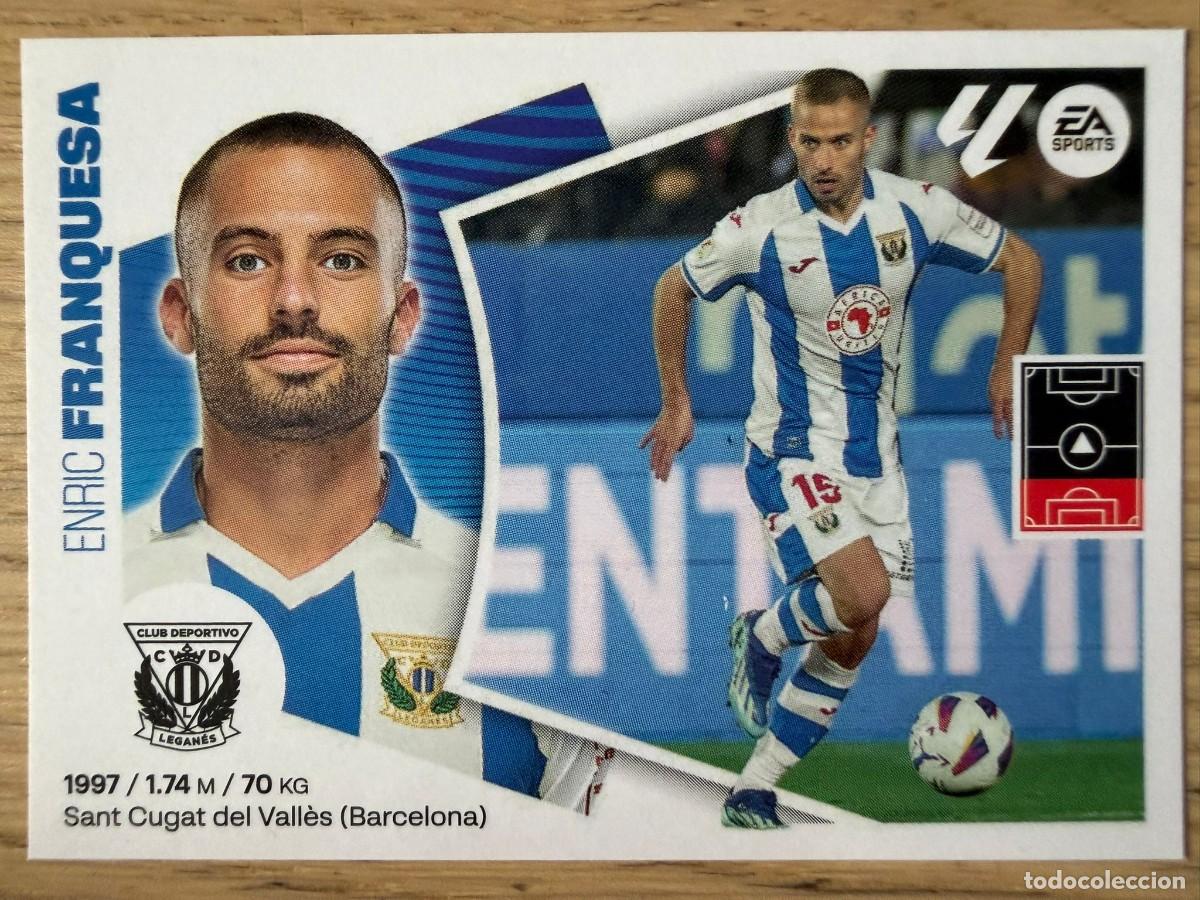 Fu&szlig;ball-Sticker: 10 FRANQUESA LEGANES 24 25 2024 2025 LIGA EA SPORTS COLECCIONES ESTE SIN PEGAR STICKER