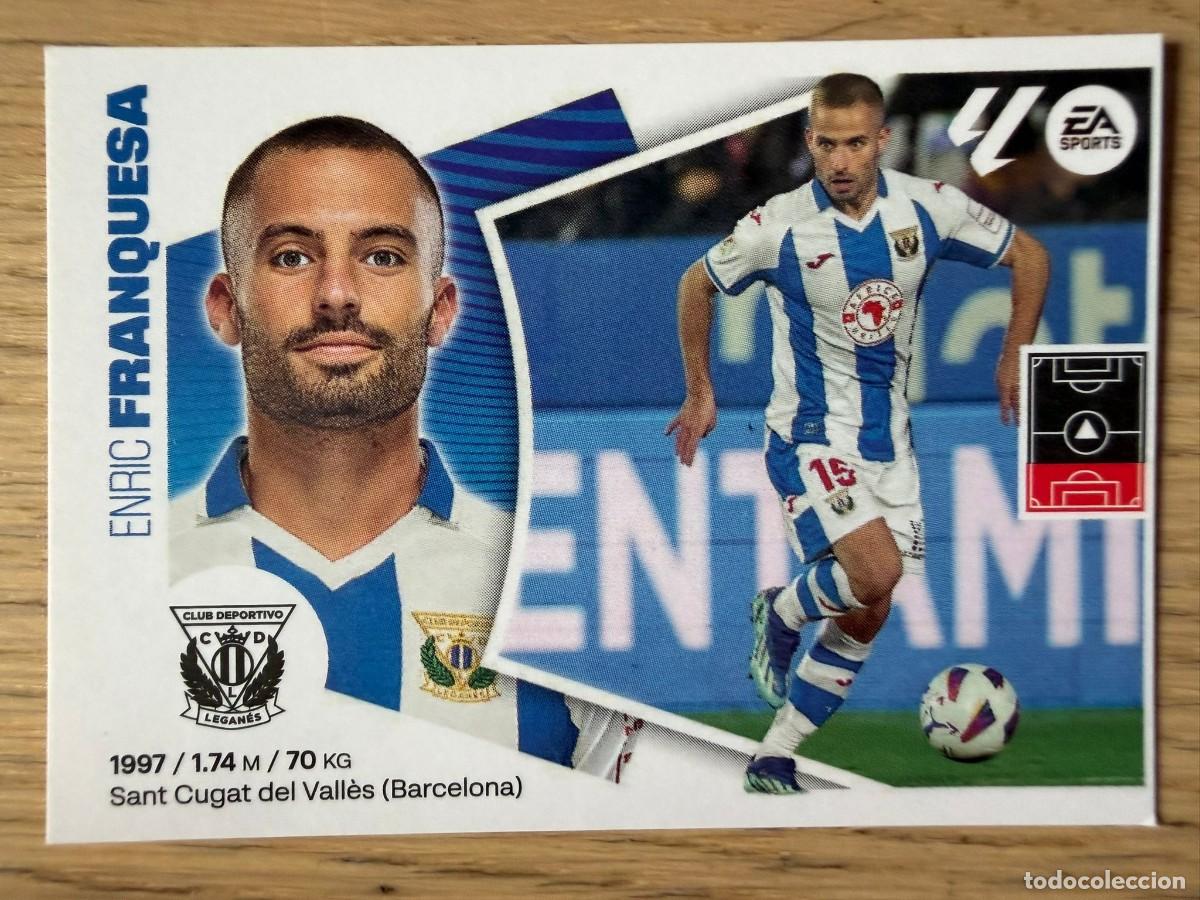 Fu&szlig;ball-Sticker: 10 FRANQUESA LEGANES 24 25 2024 2025 LIGA EA SPORTS COLECCIONES ESTE SIN PEGAR STICKER
