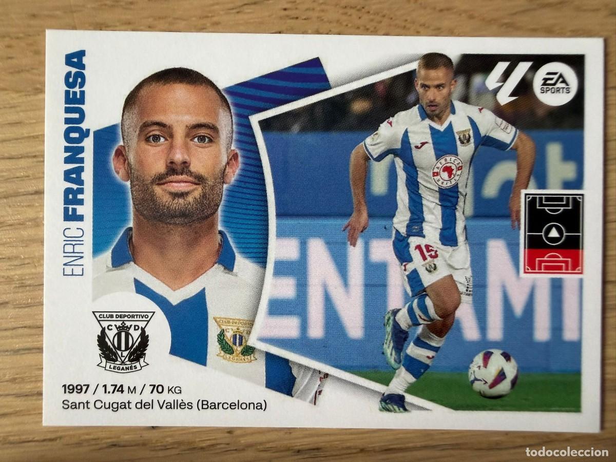 Fu&szlig;ball-Sticker: 10 FRANQUESA LEGANES 24 25 2024 2025 LIGA EA SPORTS COLECCIONES ESTE SIN PEGAR STICKER
