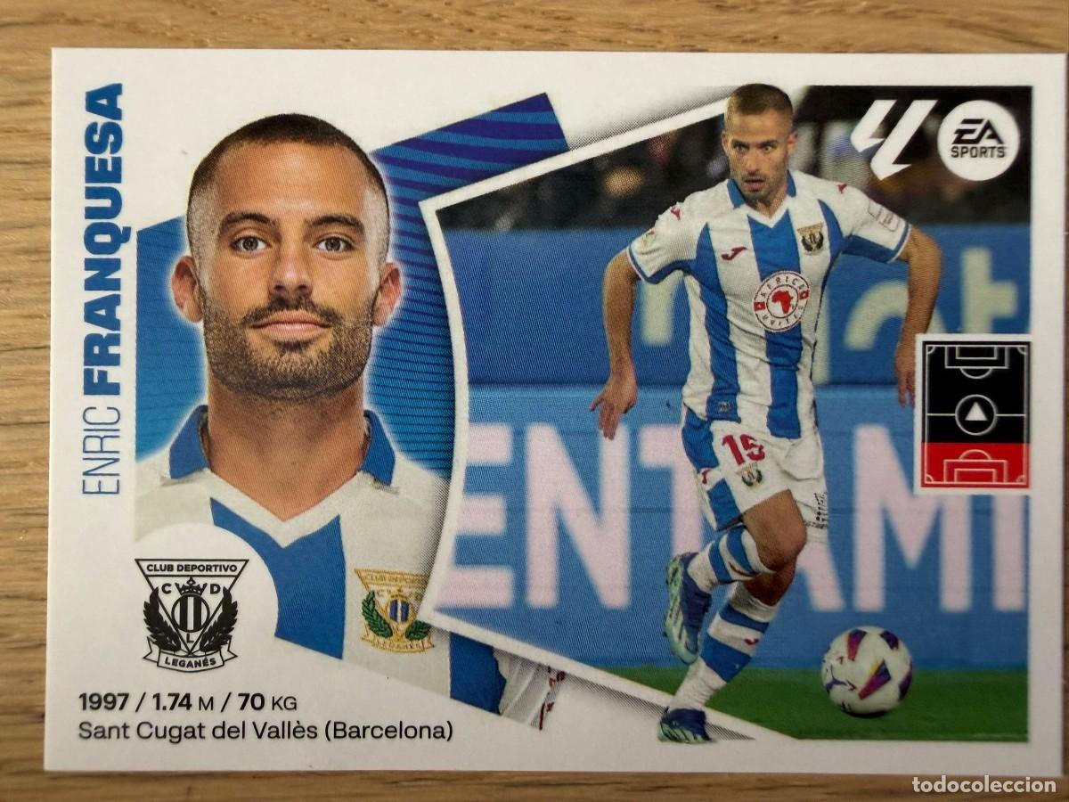 Fu&szlig;ball-Sticker: 10 FRANQUESA LEGANES 24 25 2024 2025 LIGA EA SPORTS COLECCIONES ESTE SIN PEGAR STICKER