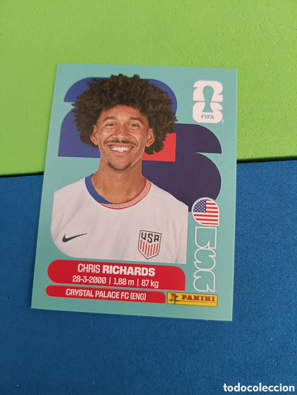 Cromos de f&uacute;tbol: Panini Mundial Fifa World cup 2026 26 sticker - USA 3 Richards