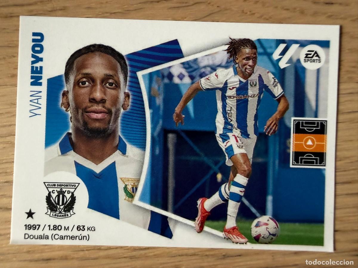 Cromos de f&uacute;tbol: 11 NEYOU LEGANES 24 25 2024 2025 LIGA EA SPORTS COLECCIONES ESTE SIN PEGAR STICKER