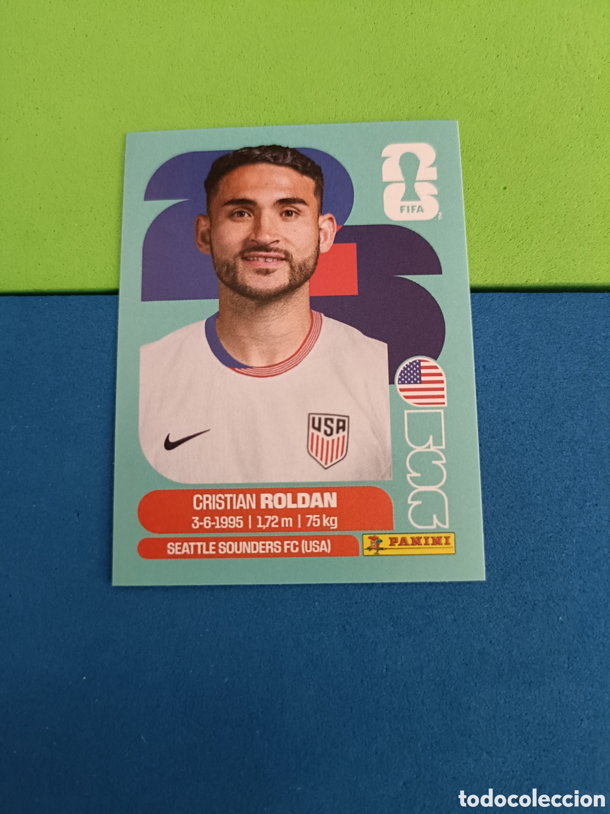 Cromos de f&uacute;tbol: Panini Mundial Fifa World cup 2026 26 sticker - USA 11 Roldan
