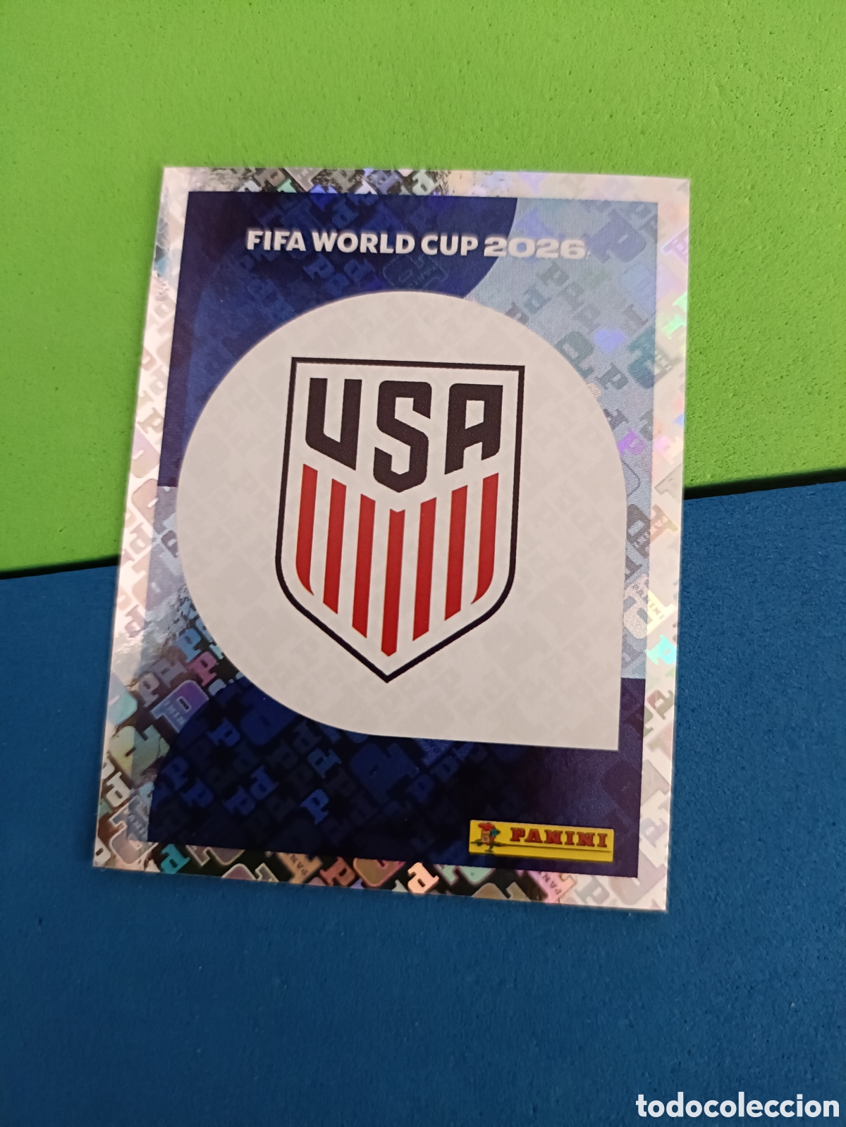 Cromos de f&uacute;tbol: Panini Mundial Fifa World cup 2026 26 sticker - USA 1 Escudo Usa