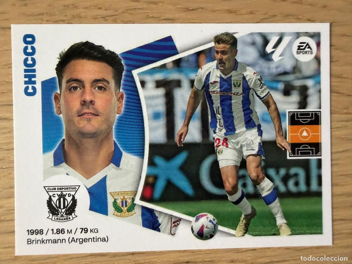 Cromos de f&uacute;tbol: 13 CHICCO LEGANES 24 25 2024 2025 LIGA EA SPORTS COLECCIONES ESTE SIN PEGAR STICKER