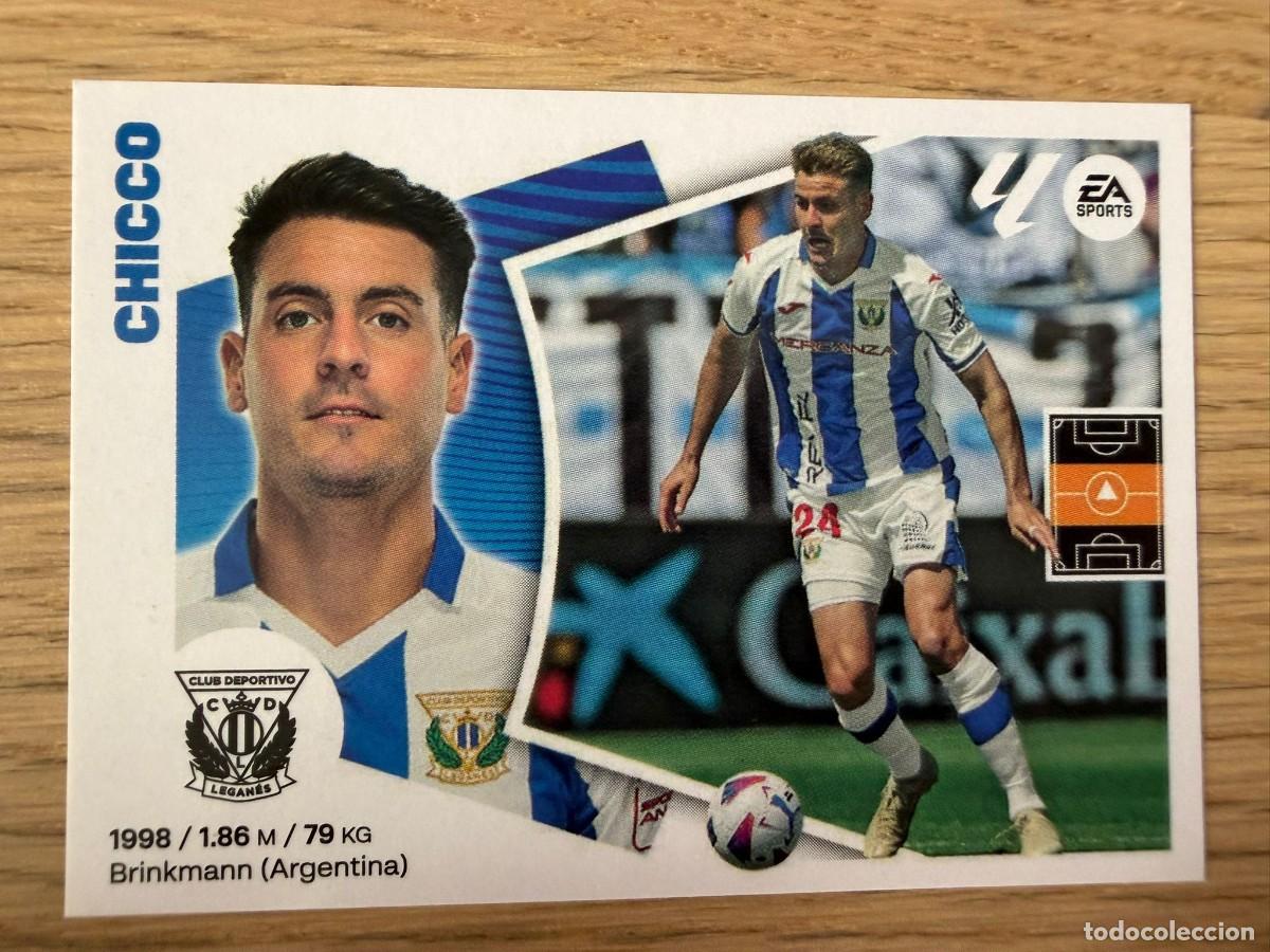 Cromos de f&uacute;tbol: 13 CHICCO LEGANES 24 25 2024 2025 LIGA EA SPORTS COLECCIONES ESTE SIN PEGAR STICKER