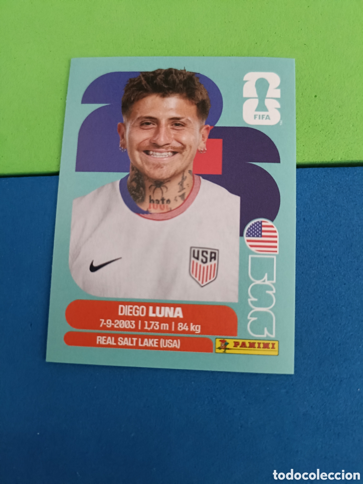 Cromos de f&uacute;tbol: Panini Mundial Fifa World cup 2026 26 sticker - USA 14 Luna