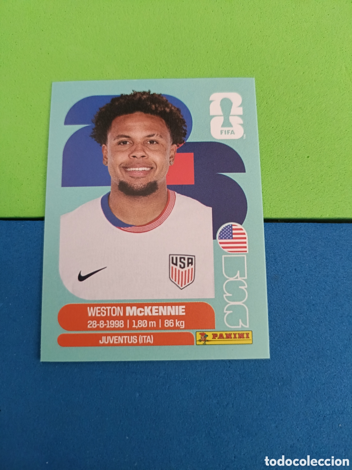 Cromos de f&uacute;tbol: Panini Mundial Fifa World cup 2026 26 sticker - USA 10 mckennie