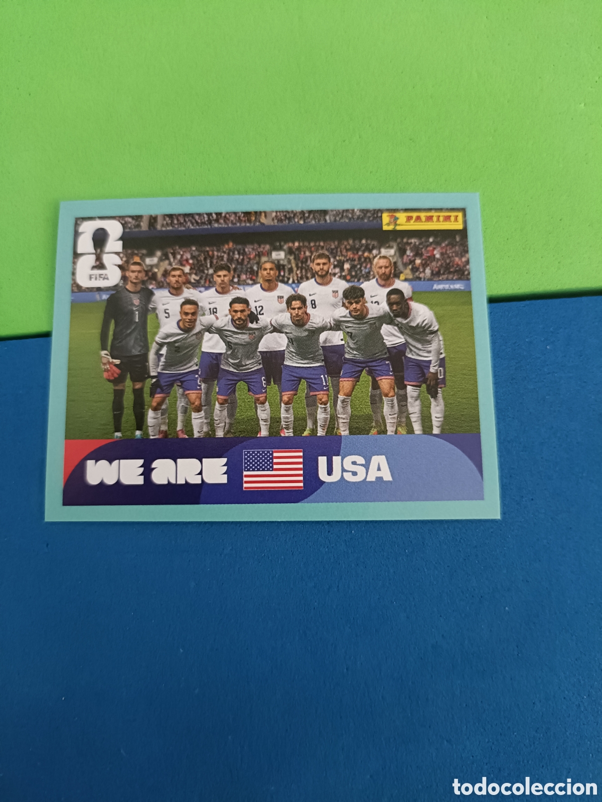 Cromos de f&uacute;tbol: Panini Mundial Fifa World cup 2026 26 sticker - USA 13 Equipo Estados Unidos