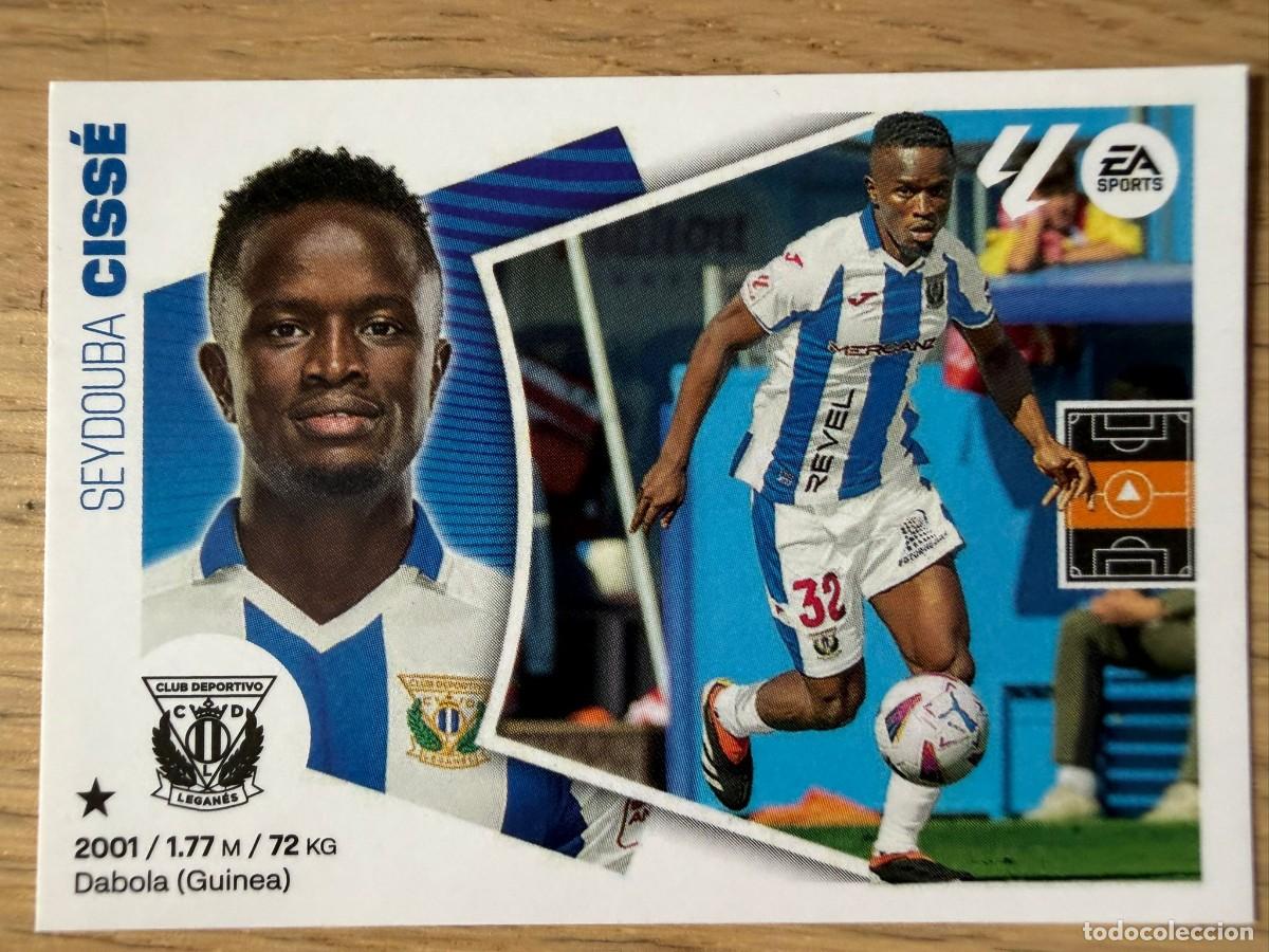 Cromos de f&uacute;tbol: 15 CISSE LEGANES 24 25 2024 2025 LIGA EA SPORTS COLECCIONES ESTE SIN PEGAR STICKER