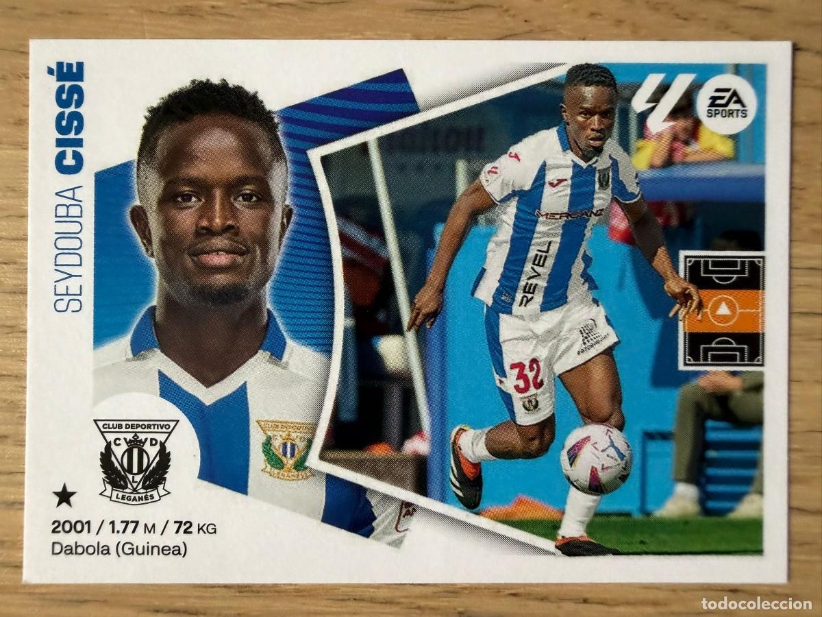 Cromos de f&uacute;tbol: 15 CISSE LEGANES 24 25 2024 2025 LIGA EA SPORTS COLECCIONES ESTE SIN PEGAR STICKER