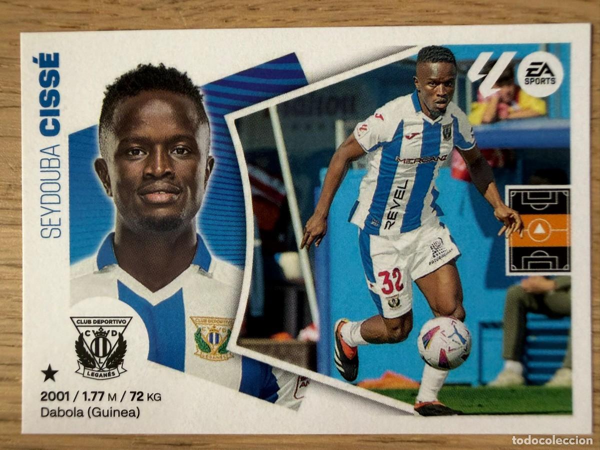 Cromos de f&uacute;tbol: 15 CISSE LEGANES 24 25 2024 2025 LIGA EA SPORTS COLECCIONES ESTE SIN PEGAR STICKER