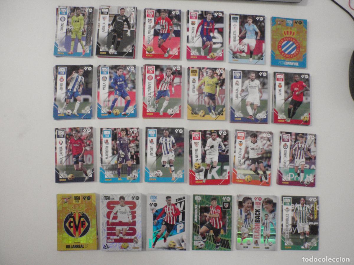 Cromos de Futebol: LOTE fichas 291 cromos MEGACRACKS trading cards diferentes de futbol 2024 2025. PANINI MGK 24 25