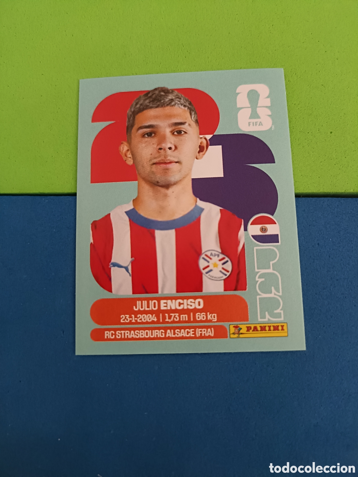 Cromos de f&uacute;tbol: Panini Mundial Fifa World cup 2026 26 sticker - PAR 15 Enciso