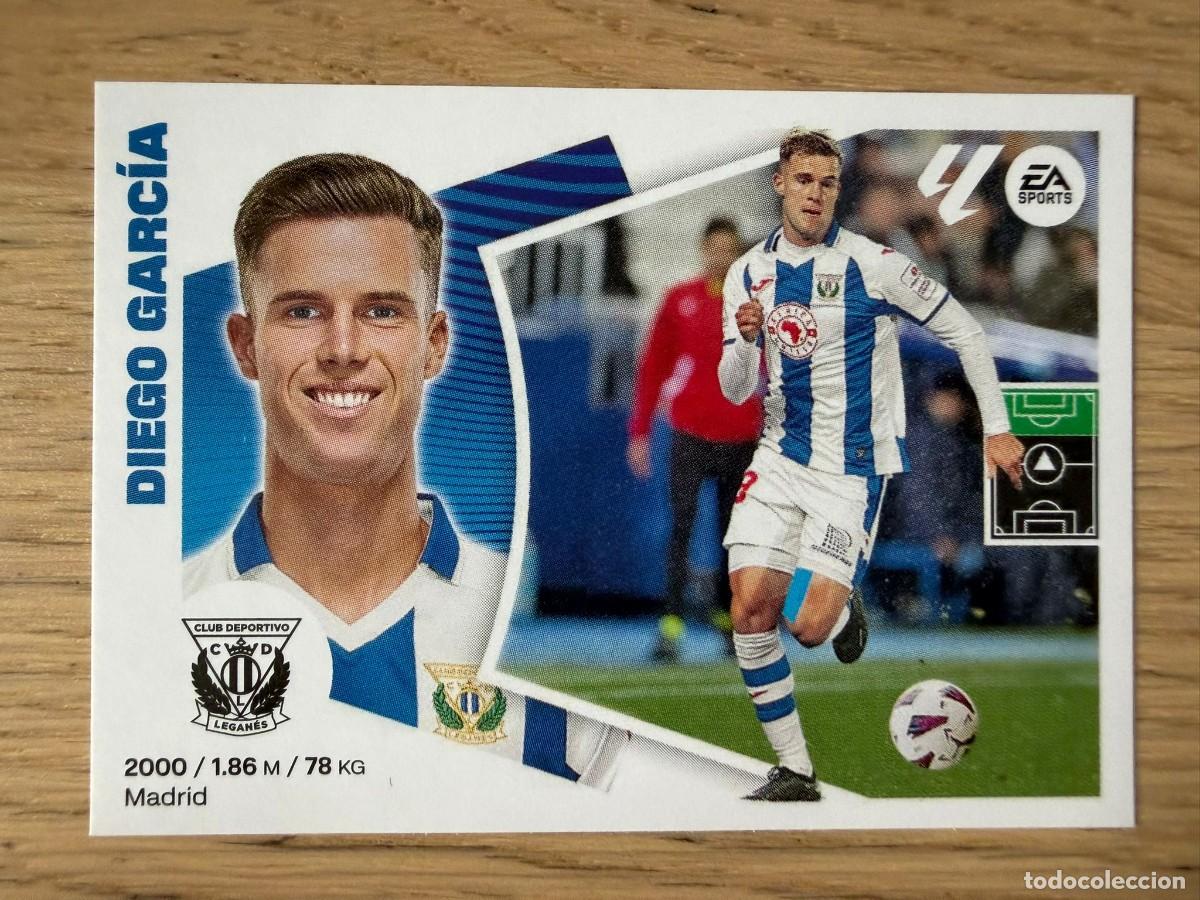 Cromos de f&uacute;tbol: 19 DIEGO GARCIA LEGANES 24 25 2024 2025 LIGA EA SPORTS COLECCIONES ESTE SIN PEGAR STICKER