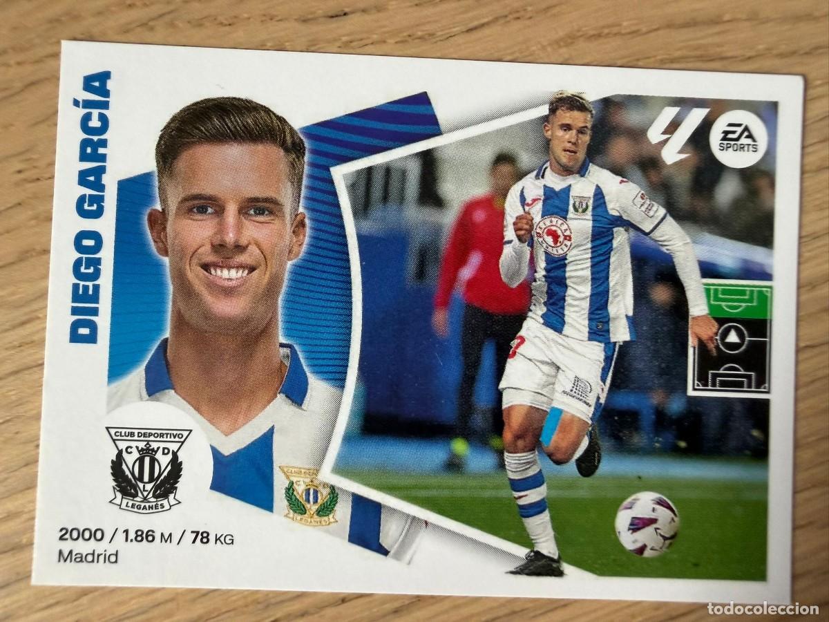 Cromos de f&uacute;tbol: 19 DIEGO GARCIA LEGANES 24 25 2024 2025 LIGA EA SPORTS COLECCIONES ESTE SIN PEGAR STICKER