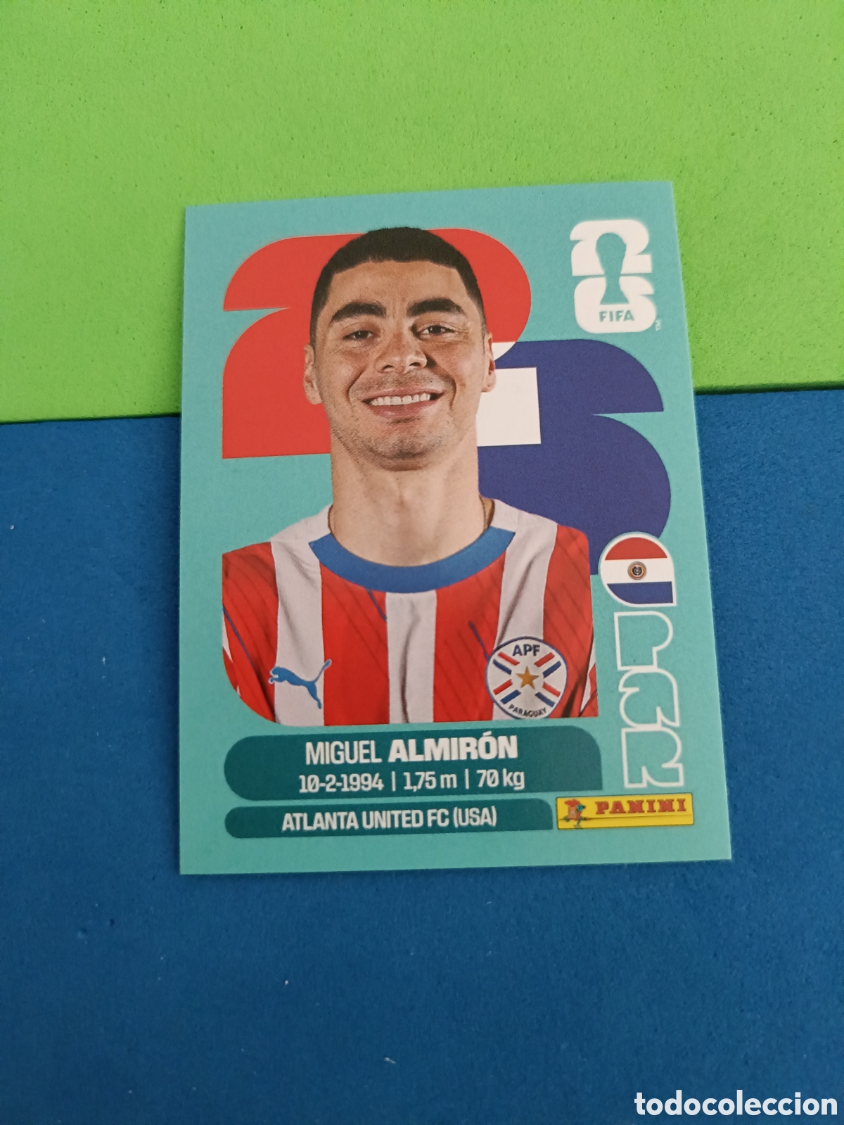 Cromos de f&uacute;tbol: Panini Mundial Fifa World cup 2026 26 sticker - PAR 17 Almiron