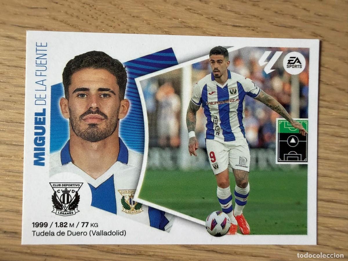 Cromos de f&uacute;tbol: 20 MIGUEL LEGANES 24 25 2024 2025 LIGA EA SPORTS COLECCIONES ESTE SIN PEGAR STICKER