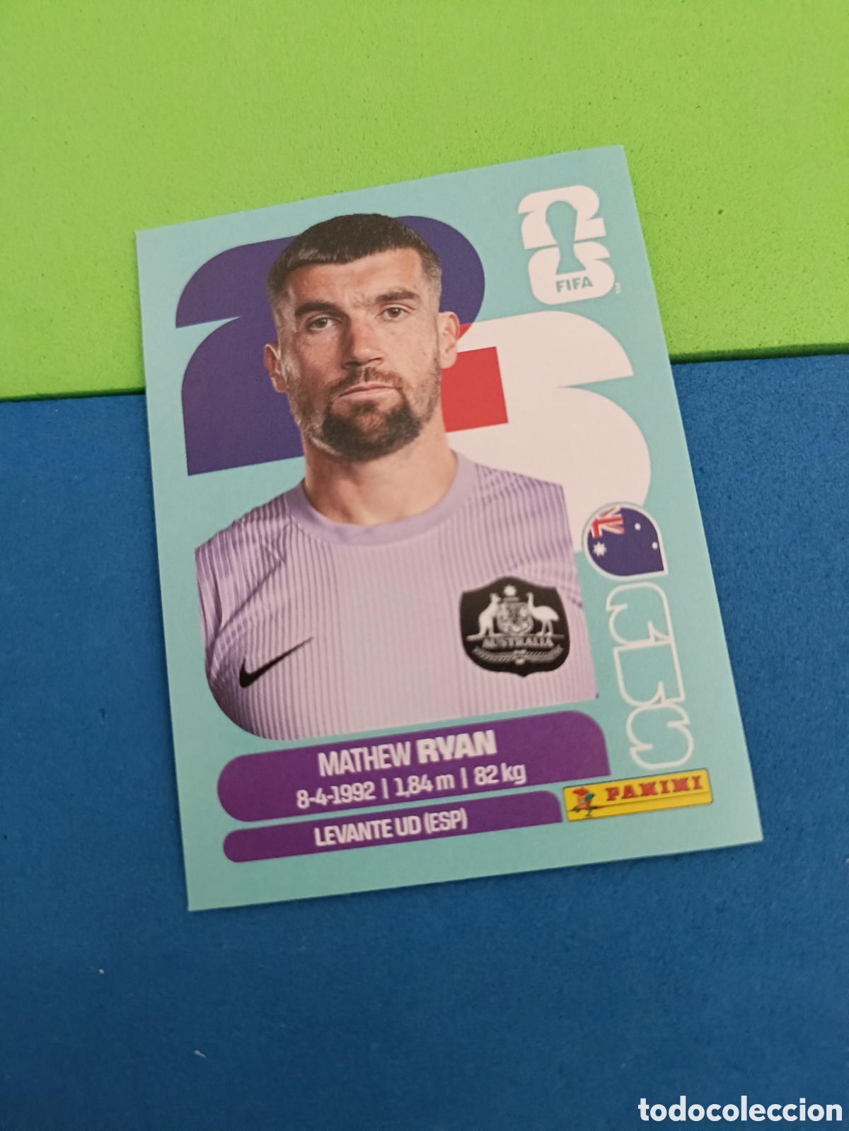 Cromos de f&uacute;tbol: Panini Mundial Fifa World cup 2026 26 sticker - AUS 2 Ryan
