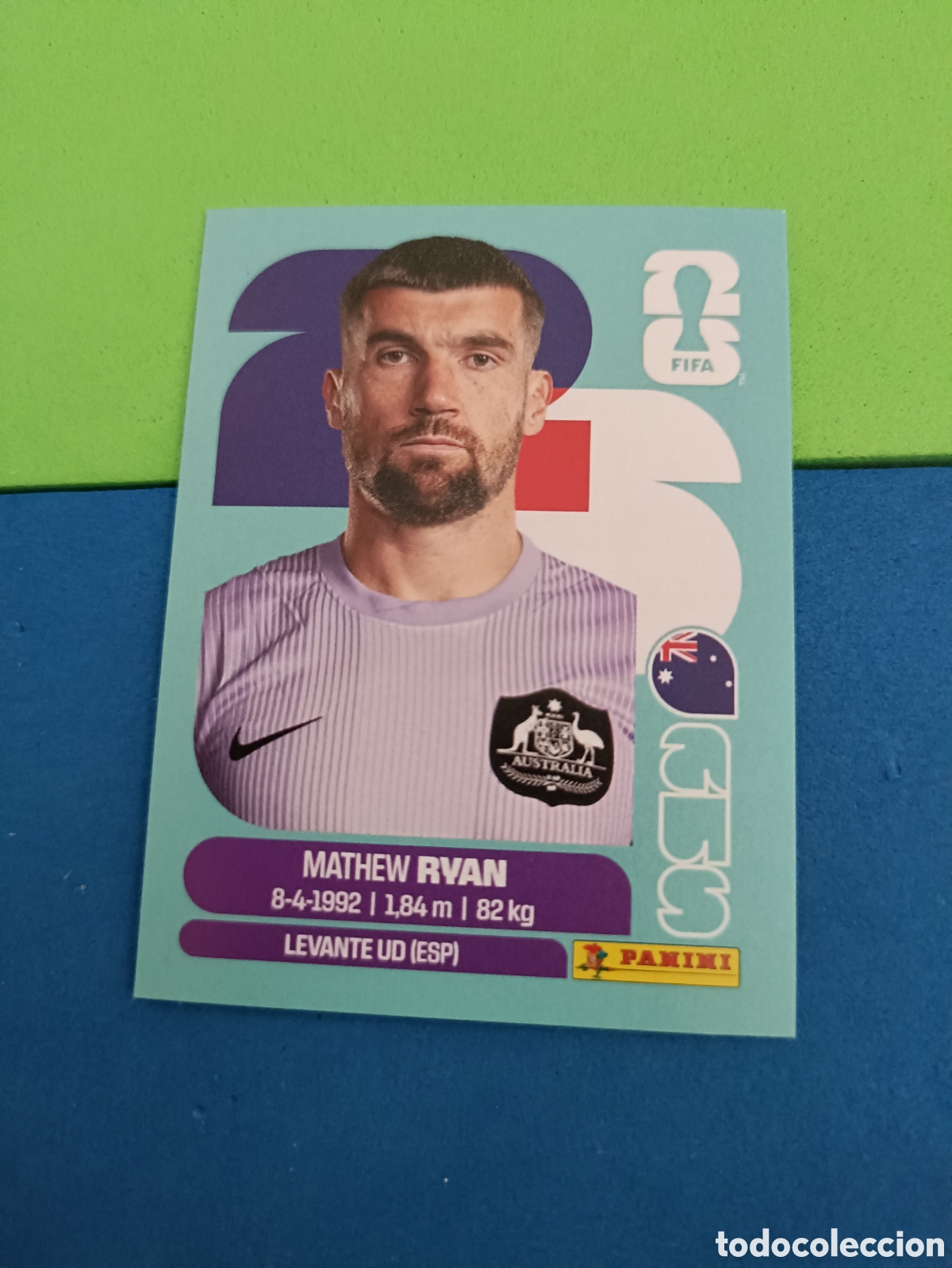 Cromos de f&uacute;tbol: Panini Mundial Fifa World cup 2026 26 sticker - AUS 2 Ryan