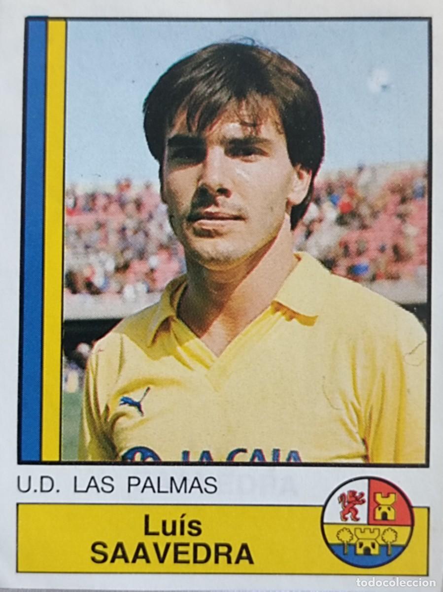 Cromos de f&uacute;tbol: #183 SAAVEDRA (U.D. LAS PALMAS) FUTBOL 87 PANINI