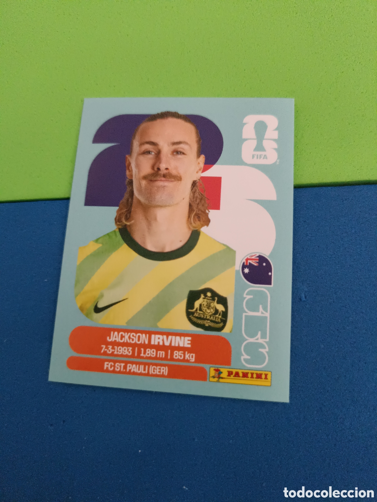 Cromos de f&uacute;tbol: Panini Mundial Fifa World cup 2026 26 sticker - AUS 11 Irvine