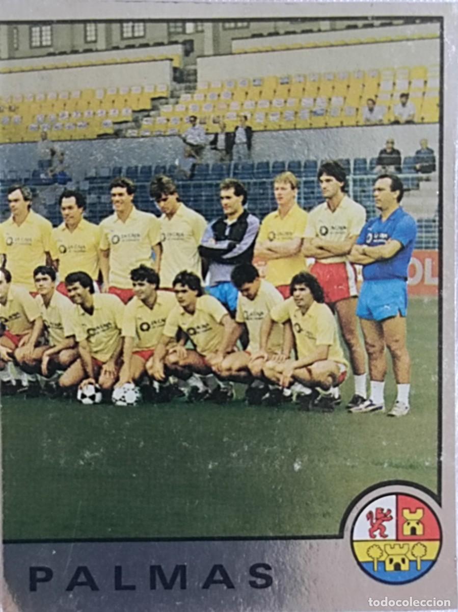 Cromos de f&uacute;tbol: #190 EQUIPO (U.D. LAS PALMAS) FUTBOL 87 PANINI