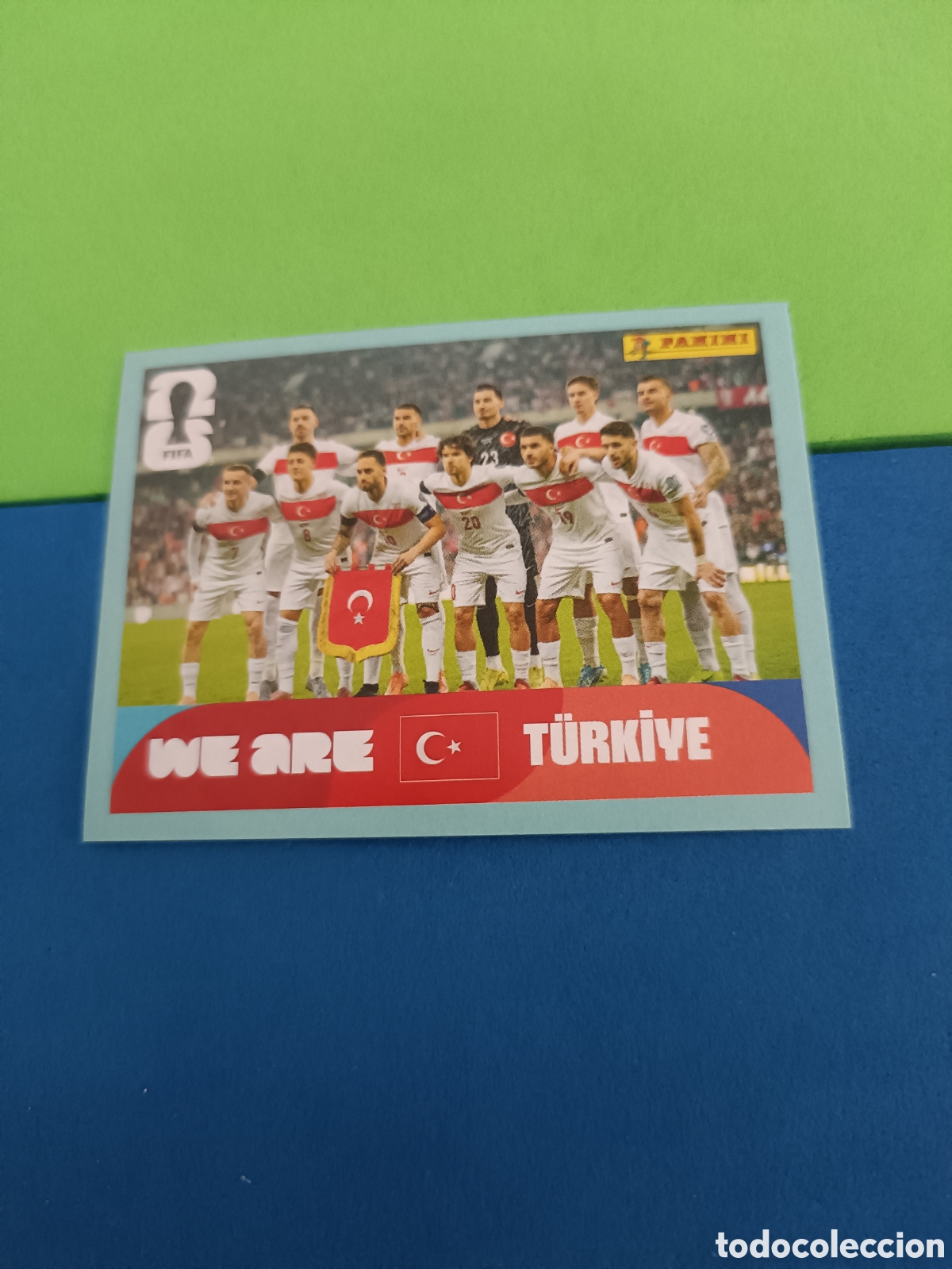 Cromos de f&uacute;tbol: Panini Mundial Fifa World cup 2026 26 sticker - TUR 13 Equipo Turqu&iacute;a