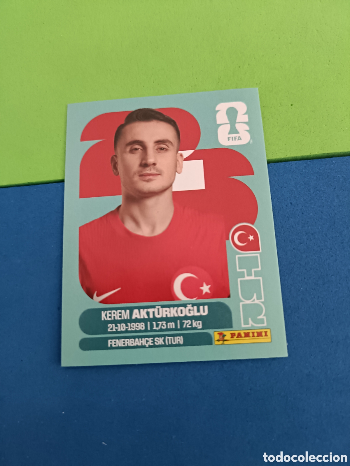 Cromos de f&uacute;tbol: Panini Mundial Fifa World cup 2026 26 sticker - TUR 19 Akt&uuml;rkoglu