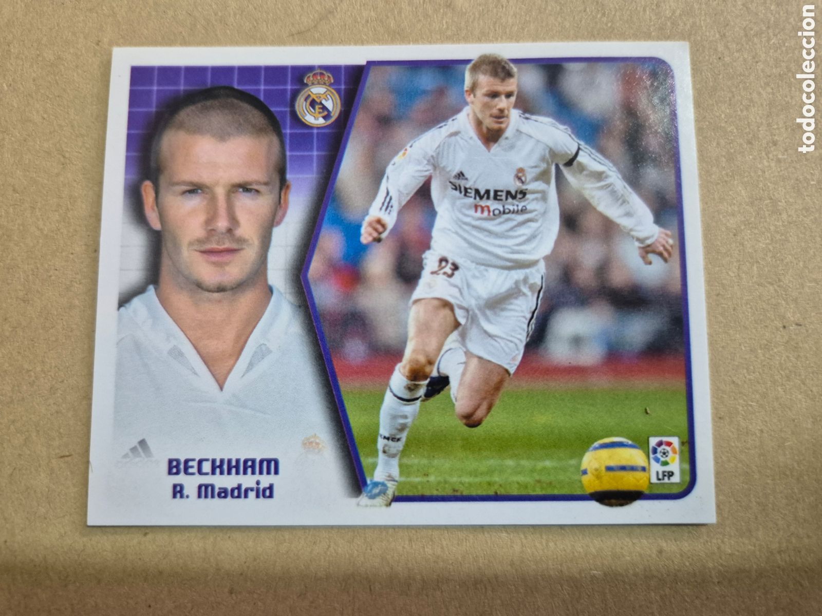 Cromos de f&uacute;tbol: BECHAM 2005 2006 ESTE COMO NUEVO MINTCONDITION