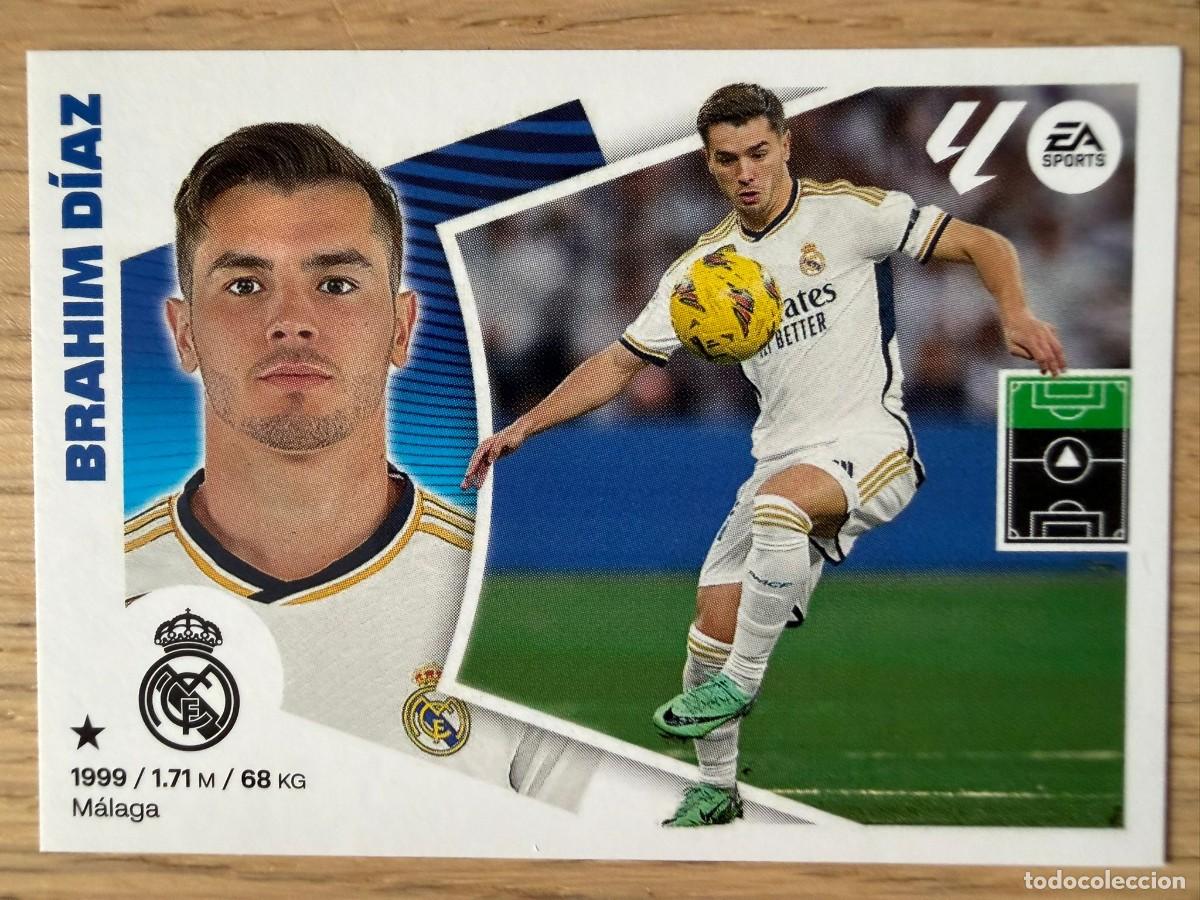 Cromos de f&uacute;tbol: 18 BRAHIM DIAZ REAL MADRID 24 25 2024 2025 LIGA EA SPORTS COLECCIONES ESTE SIN PEGAR STICKER