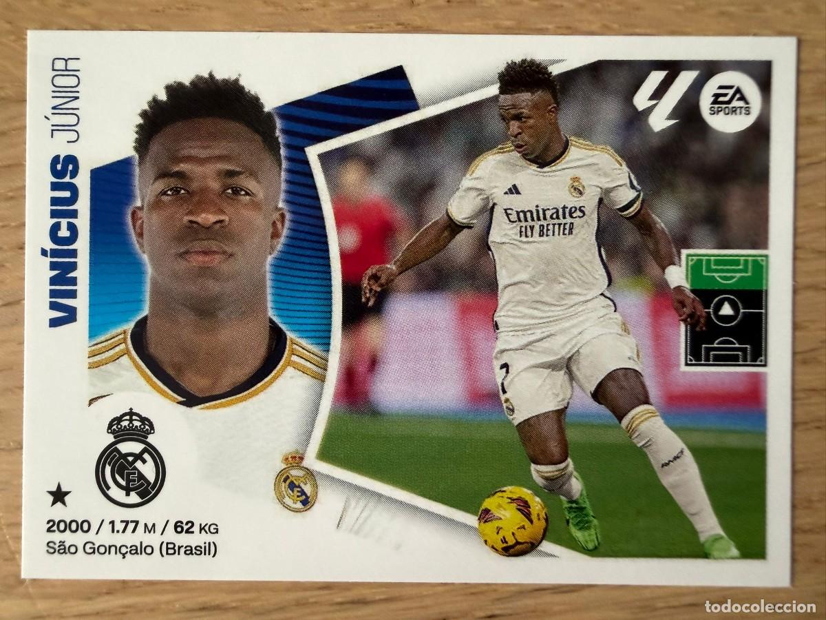 Cromos de f&uacute;tbol: 19 VINICIUS REAL MADRID 24 25 2024 2025 LIGA EA SPORTS COLECCIONES ESTE SIN PEGAR STICKER