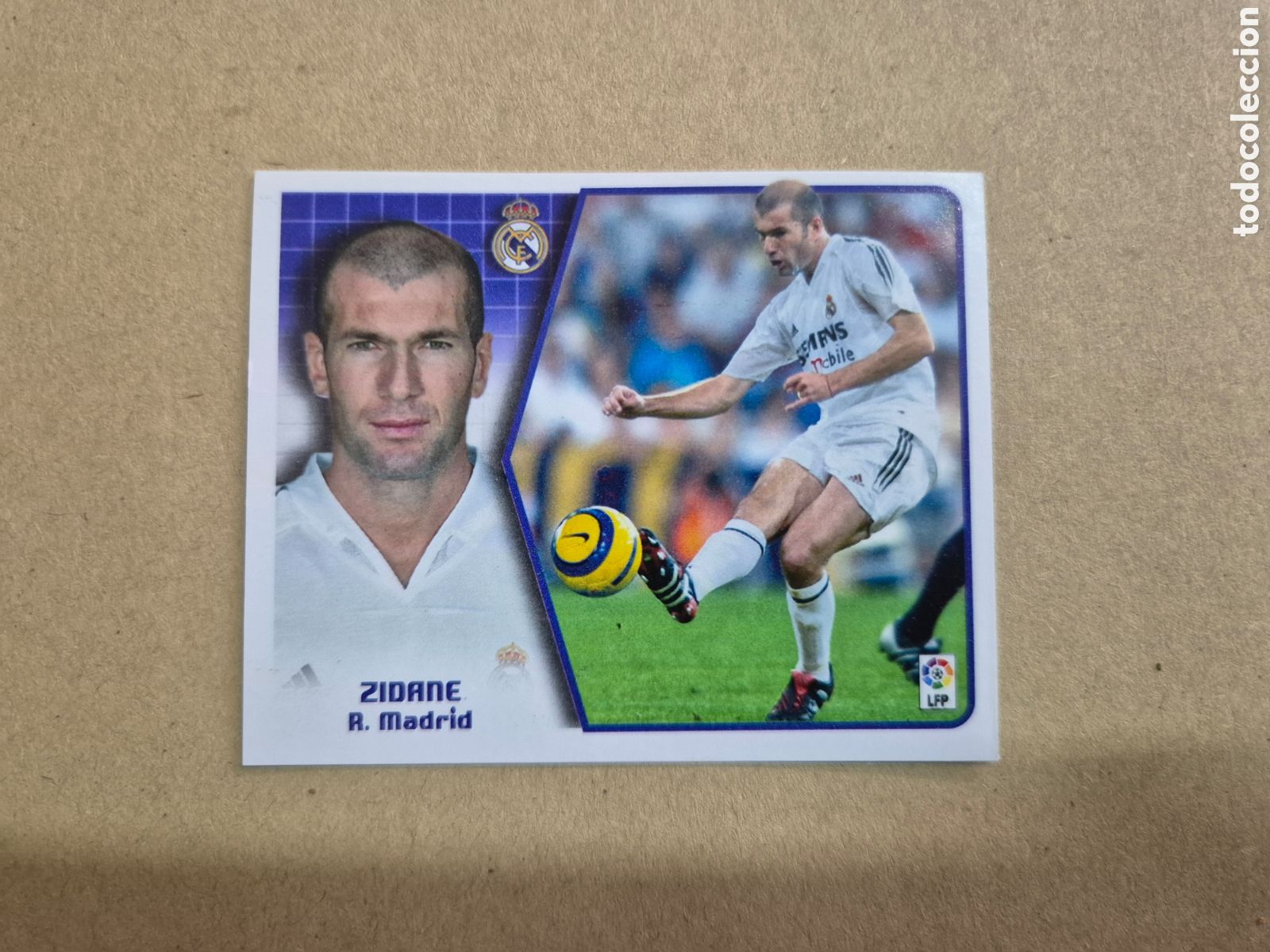 Cromos de f&uacute;tbol: ZIDANE 2005 2006 ESTE COMO NUEVO MINT CONDITION