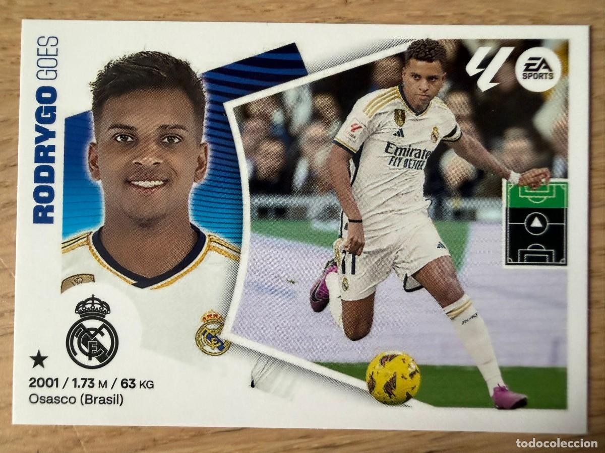 Cromos de f&uacute;tbol: 20 RODRYGO REAL MADRID 24 25 2024 2025 LIGA EA SPORTS COLECCIONES ESTE SIN PEGAR STICKER