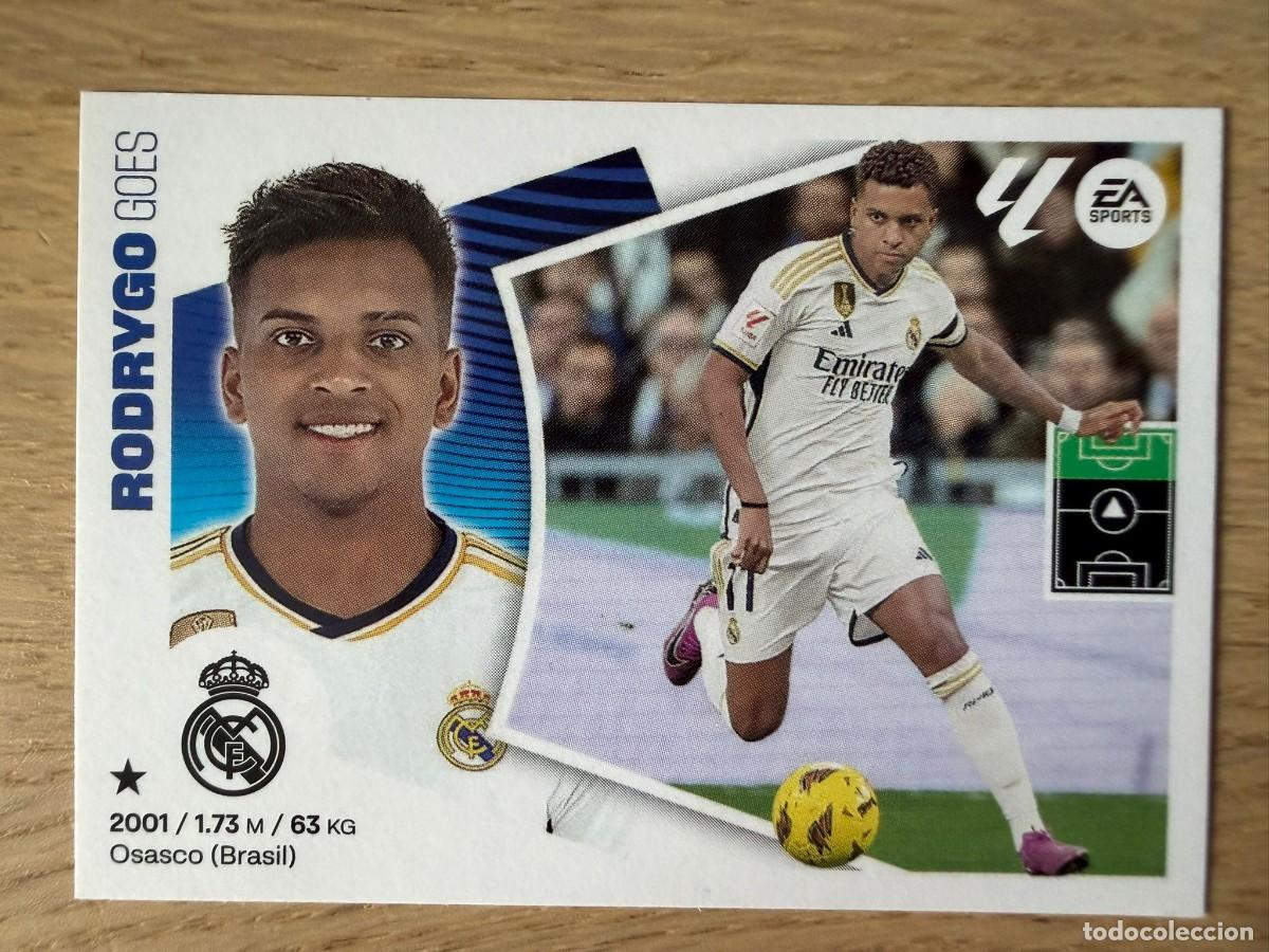 Cromos de f&uacute;tbol: 20 RODRYGO REAL MADRID 24 25 2024 2025 LIGA EA SPORTS COLECCIONES ESTE SIN PEGAR STICKER