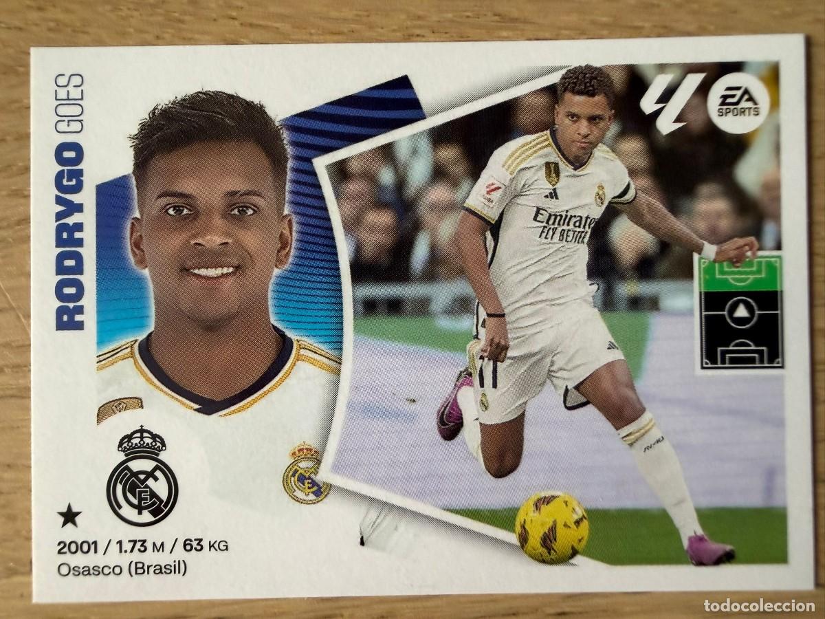 Cromos de f&uacute;tbol: 20 RODRYGO REAL MADRID 24 25 2024 2025 LIGA EA SPORTS COLECCIONES ESTE SIN PEGAR STICKER