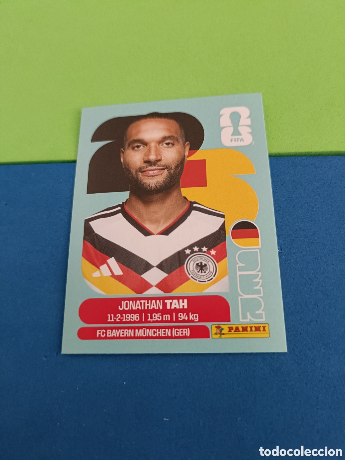 Cromos de f&uacute;tbol: Panini Mundial Fifa World cup 2026 26 sticker - GER 3 Tah