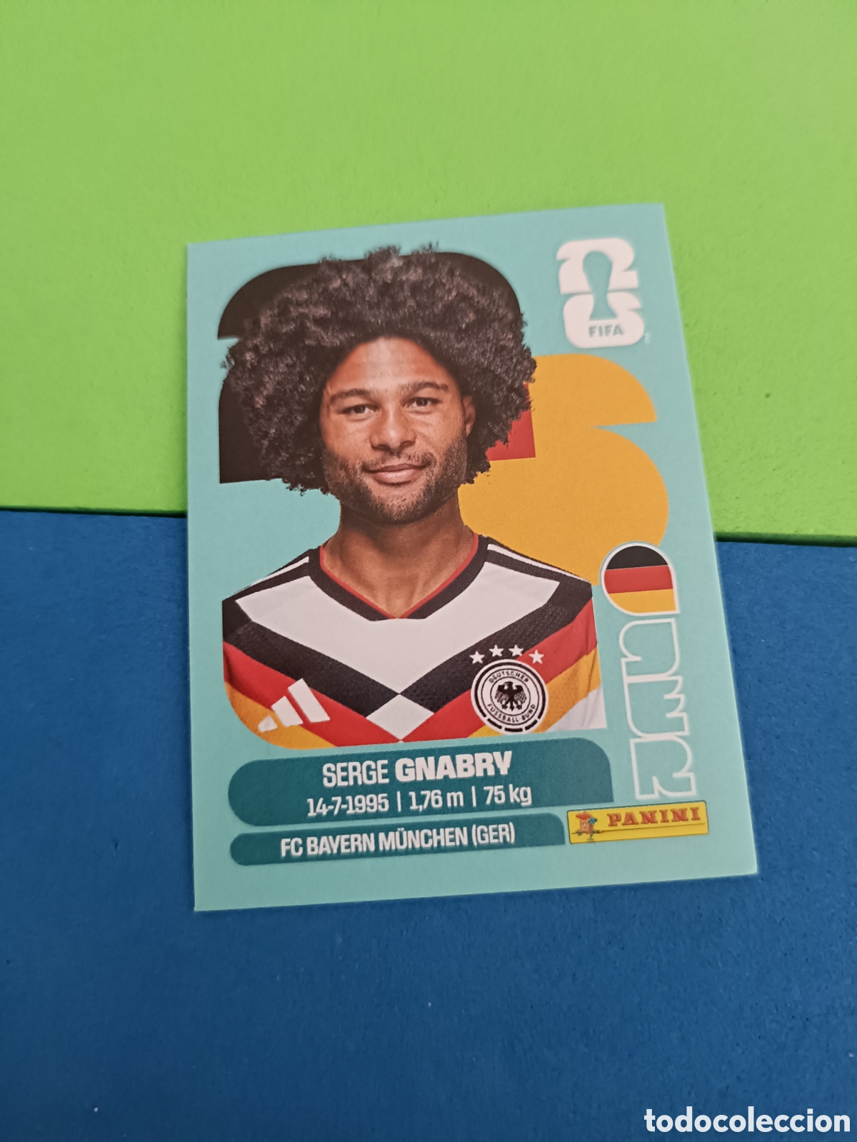 Cromos de f&uacute;tbol: Panini Mundial Fifa World cup 2026 26 sticker - GER 16 Gnabry