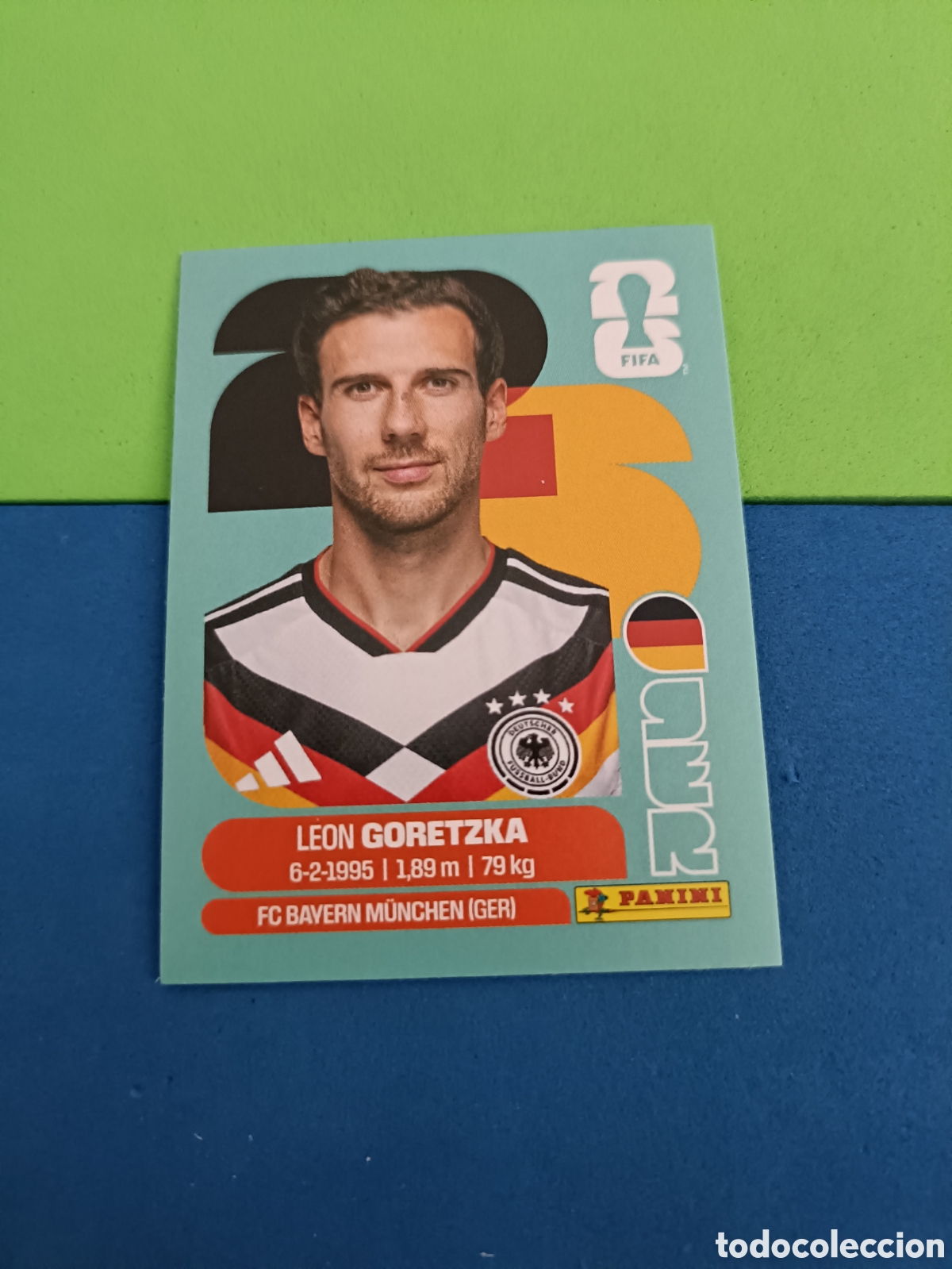 Cromos de f&uacute;tbol: Panini Mundial Fifa World cup 2026 26 sticker - GER 14 Goretzka