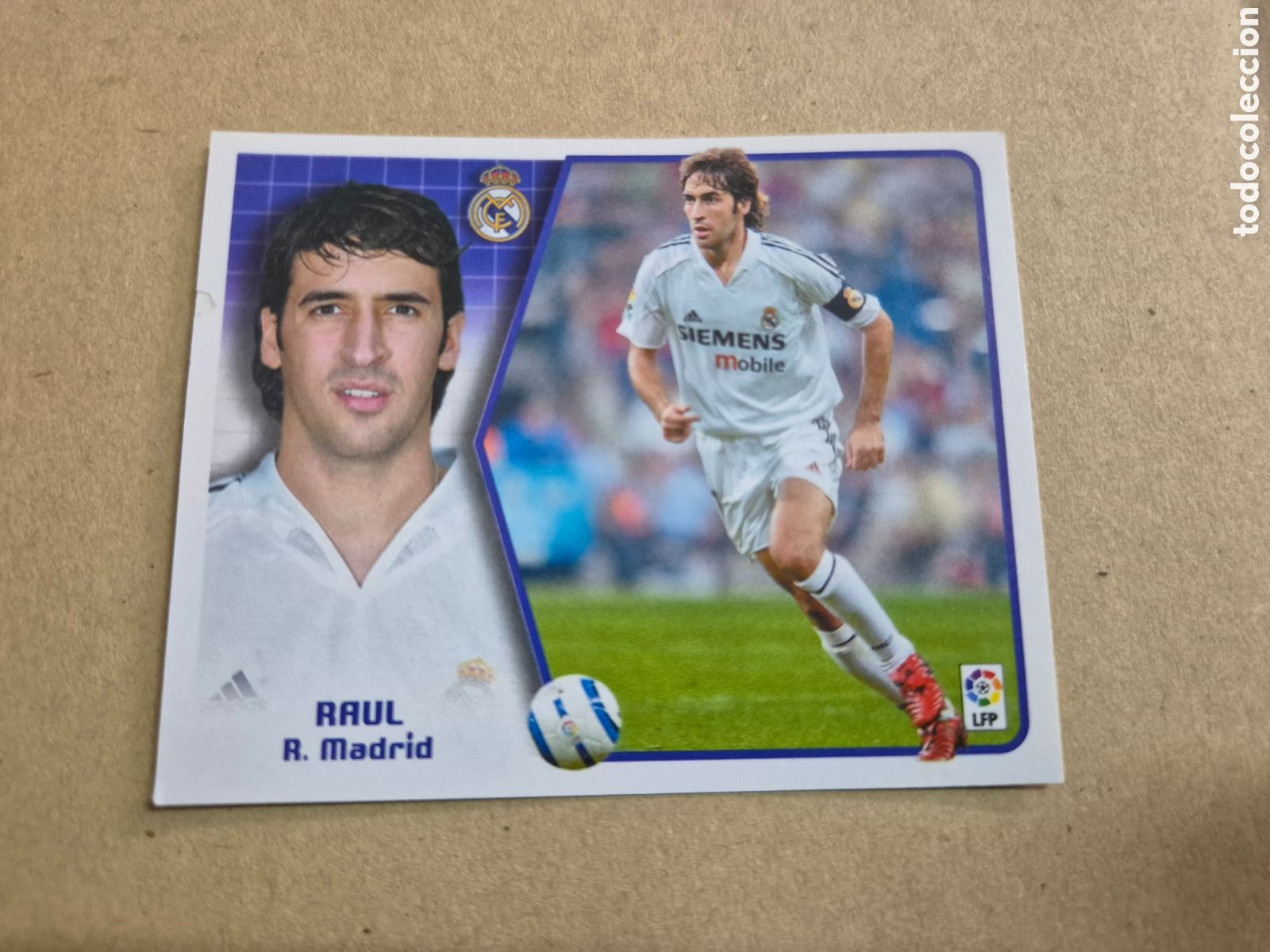 Cromos de Futebol: RAUL 2005 2006 ESTE COMO NUEVO MINT CONDITION