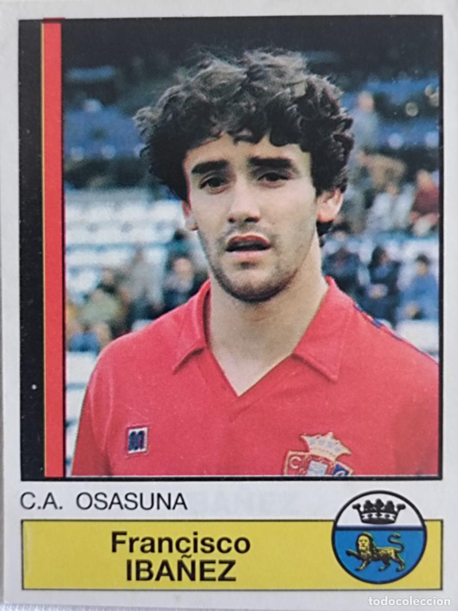 Cromos de Futebol: #198 IBA&Ntilde;EZ (C.A. OSASUNA) FUTBOL 87 PANINI