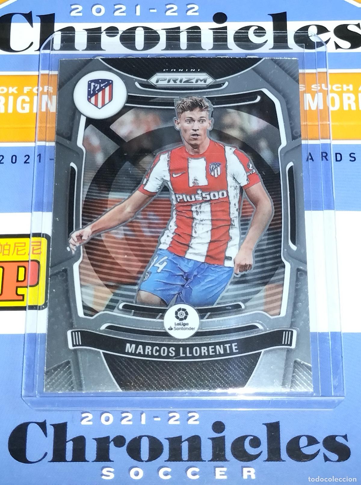 Cromos de Futebol: N&ordm; 201 MARCOS LLORENTE ATLETICO MADRID CARD CHRONICLES PRIZM LA LIGA SOCCER 2021 2022 21 22 PANINI